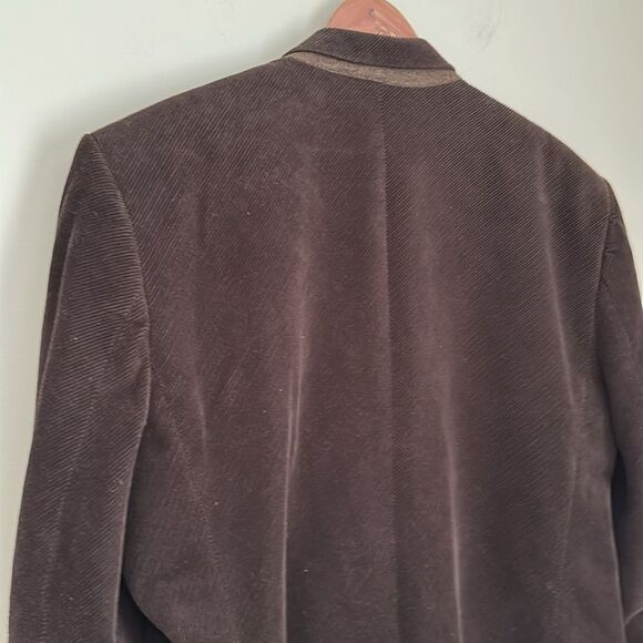 Vintage Banana Republic Corduroy Blazer 44S Brown Made in Turkey Ivy Preppy Y2K - Picture 10 of 14